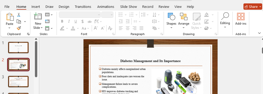 diabetes management