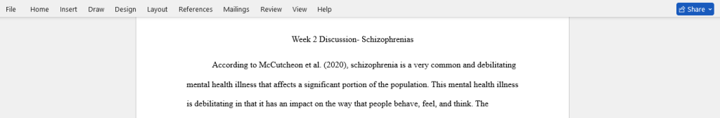 schizophrenias