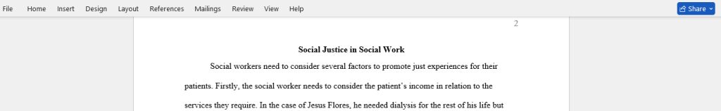 social justice