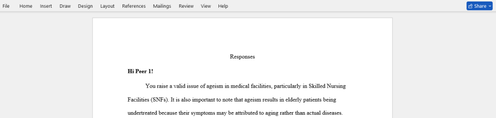 response 