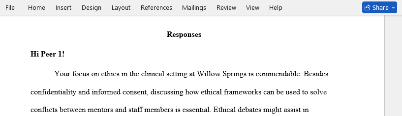response