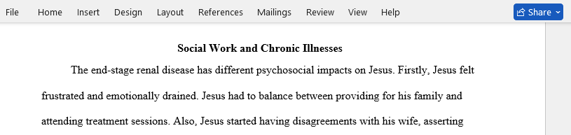 chronic illnesses