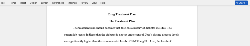 drug treatment