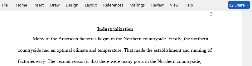 industrialization