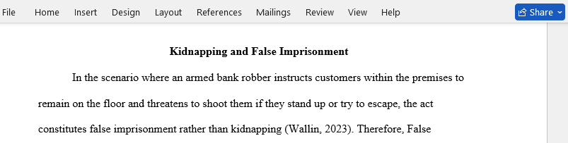 kidnapping