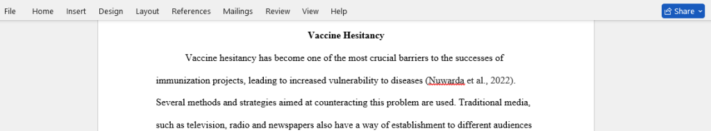 vaccine hesitancy