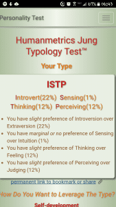personality 