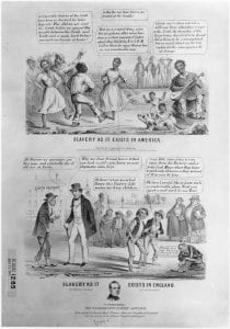 The audience likely to be convinced that slaves enjoy more freedom than English laborers