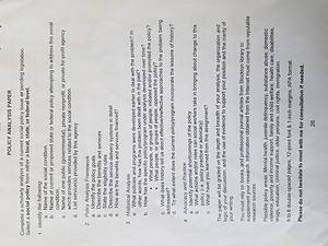 History of Social Welfare Policy