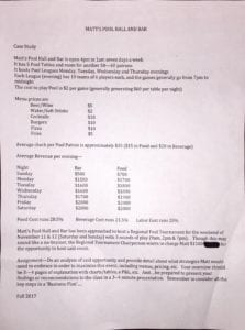 Provide a 1-1.5 page Business Plan (only appropriate categories). 
