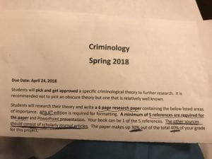 Criminological Social Structure