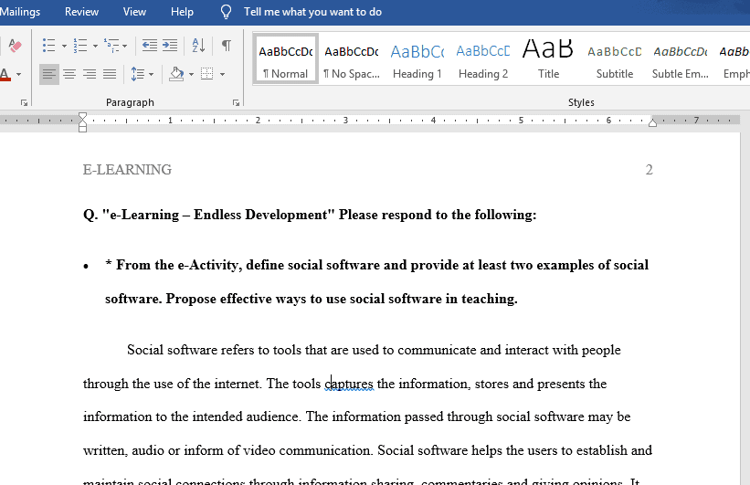 e-Learning – Endless Development