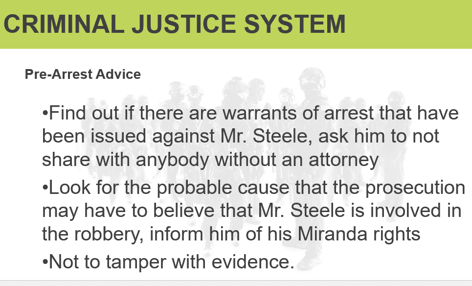 American Criminal Justice System