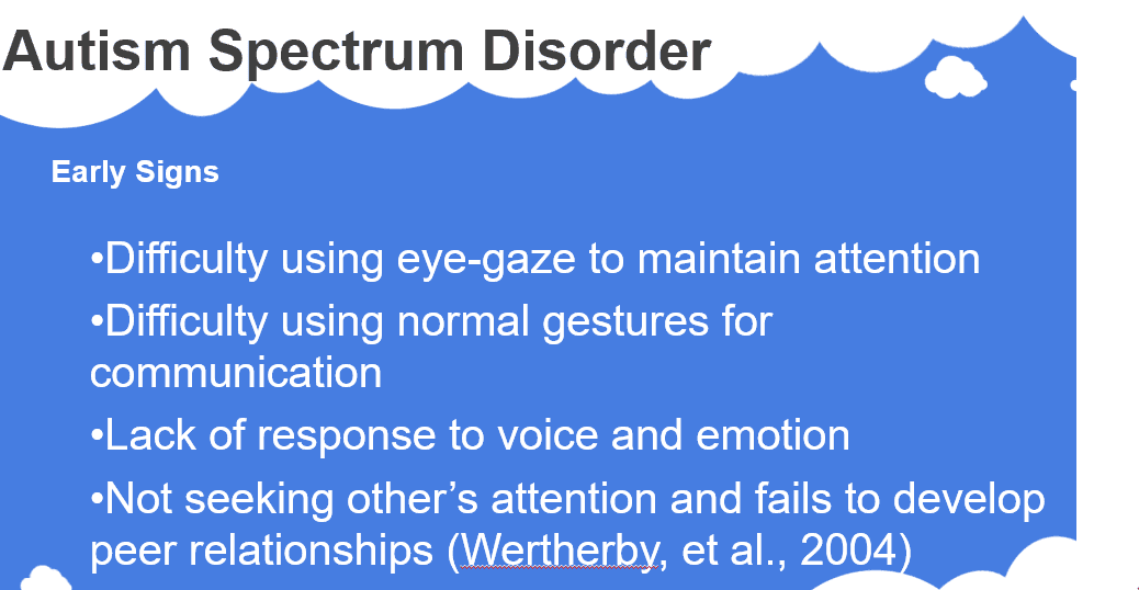 Autism Spectrum Disorder