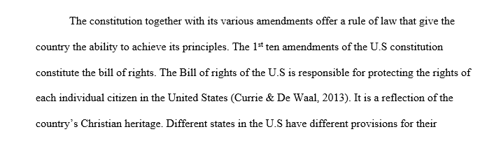 Bill of Rights