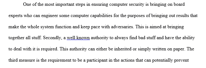 Computer Security