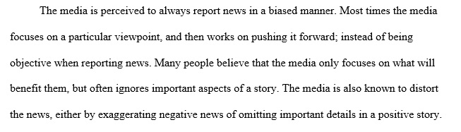 Criticisms of News Media