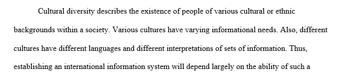 Cultural differences