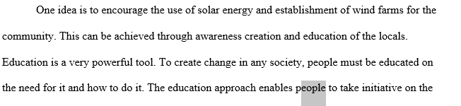 Energy conservation measures