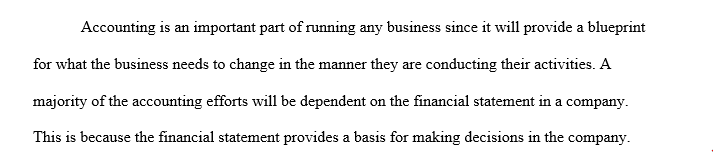 Explaining the impact of accounting transactions in financial statements
