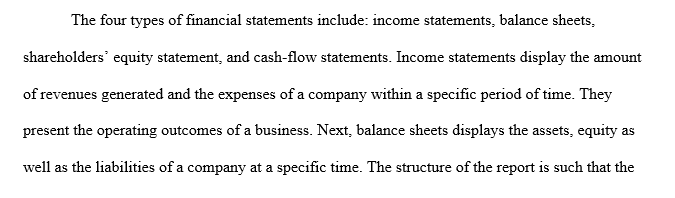 Financial Statements