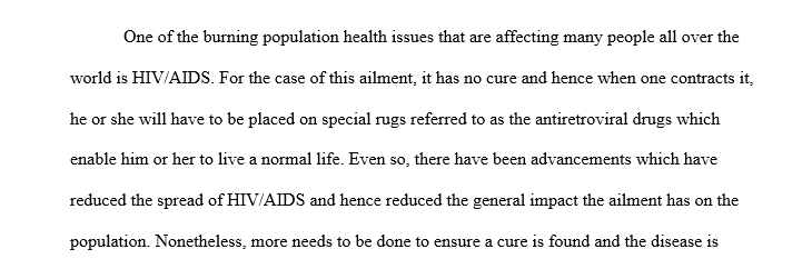 Global Perspectives on Population Health