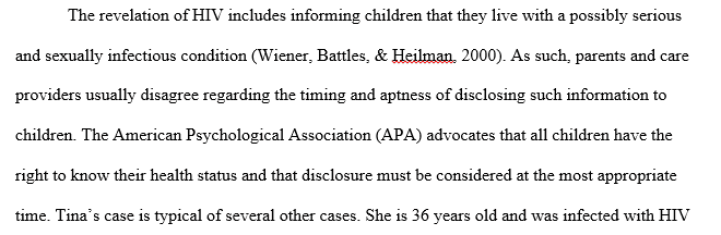 Ethical, Social, and Legal Implications of Disclosure
