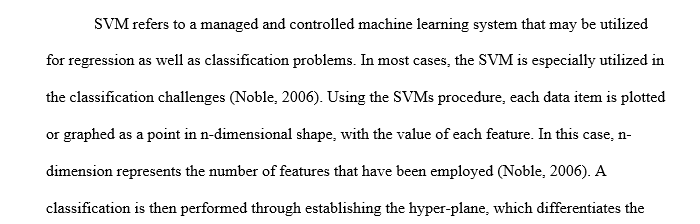 Machine learning