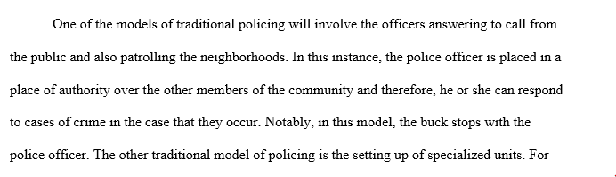 Problem Solving Policing Methods
