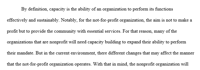 Strategies for not-for-profit and public health organizations