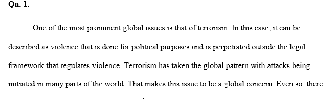 Terrorism