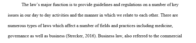 Business Law