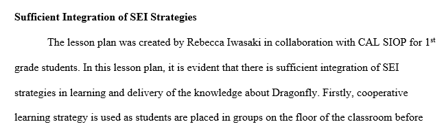 Integration of SEI Strategies