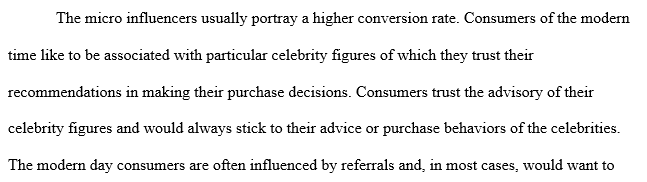 Micro-Influencers in Social Media Branding and Marketing