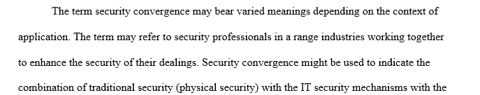 Security industry in the 21st Century