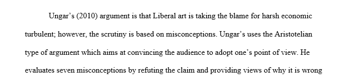 The New Liberal Arts
