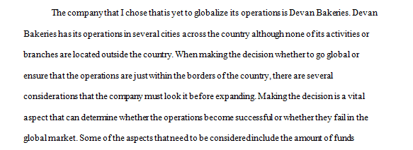 Globalization