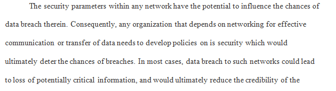 Network Security Policy