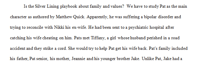 The Silver Lining PlayBook