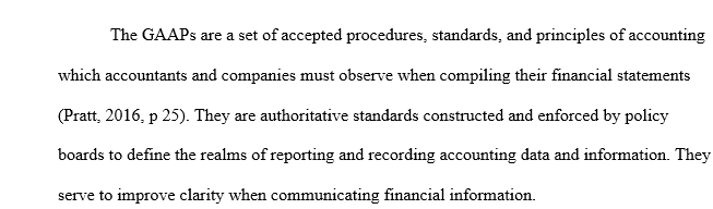 Accounting principles