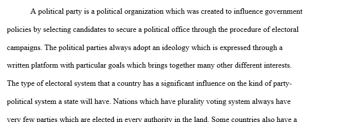 American political party system