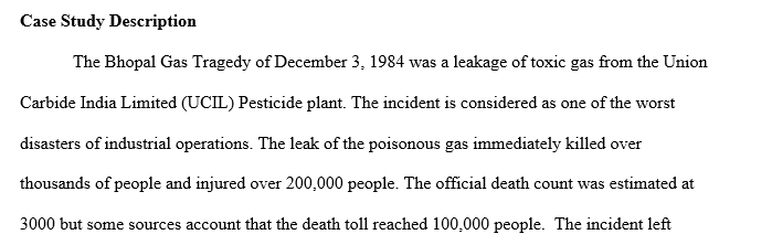 Bhopal disaster