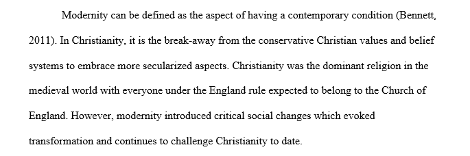 Challenges to Western Christianity