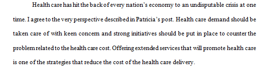 Cost of health care