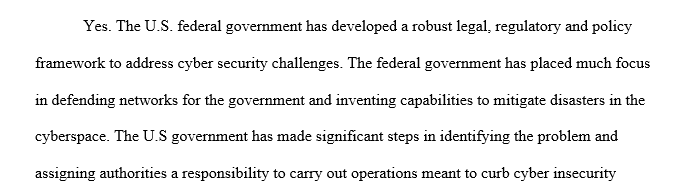 Cyber security challenges