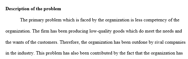 Develop a business case and project charter