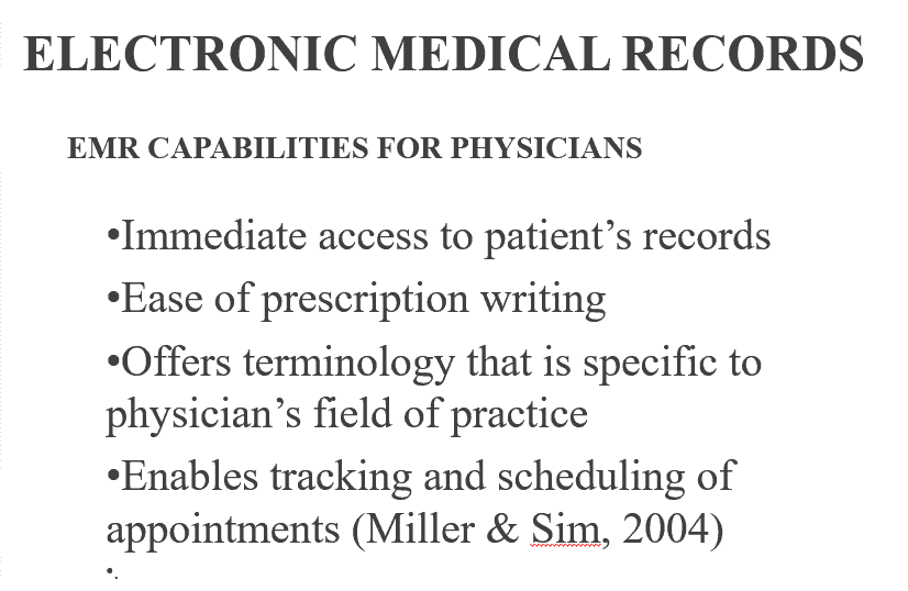 EMR system