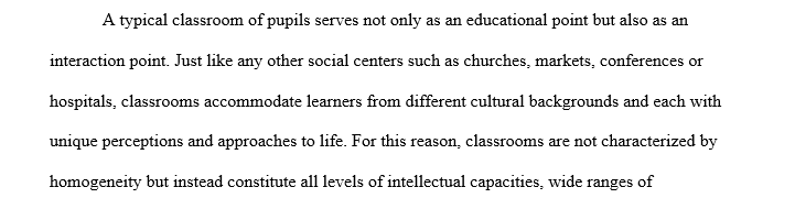 Early Childhood Classroom