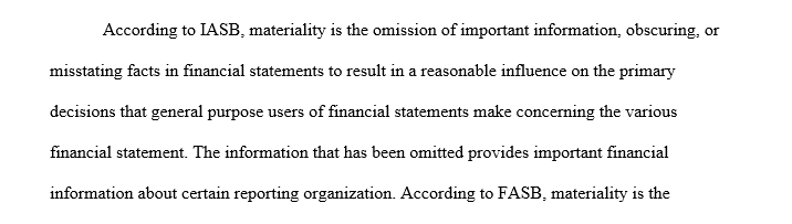 The concept of "articulation" between financial statement elements