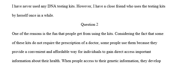 Genetic testing